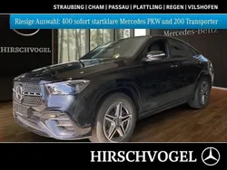 Obsidianschwarz (metallic) Gebraucht 2023 Mercedes GLE350e AMG line Coupé | 81.750 € (Superpreis)