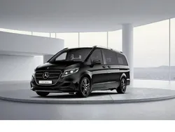 Schwarz Gebraucht 2024 Mercedes V250 Style Van / Kleinbus | 66.499 € (Teuer)