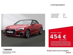 Rot Gebraucht 2024 Audi A5 Cabriolet S-Line Cabrio | 50.880 € (Etwas zu teuer)