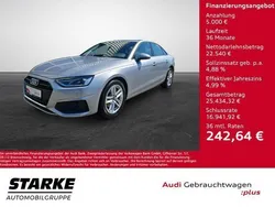 Florettsilber metallic Gebraucht 2022 Audi A4 Ambiente Limousine | 27.540 € (Superpreis)