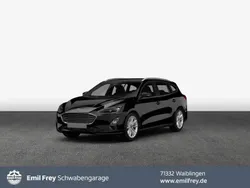 Obsidianschwarz metallic Gebraucht 2020 Ford Focus ST-Line X Kombi | 15.790 € (Guter Preis)