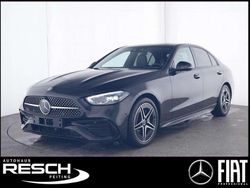 Obsidianschwarz (metallic) Gebraucht 2024 Mercedes C200 AMG Limousine | 46.490 € (Teuer)