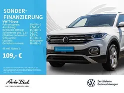 Weiß (pure white) Gebraucht 2022 VW T-Cross Pro SUV | 19.470 € (Fairer Preis)