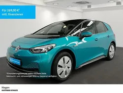 Blau Gebraucht 2021 VW ID.3 Pure Kleinwagen | 19.650 € (Etwas zu teuer)