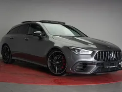 Grau Gebraucht 2021 Mercedes CLA45 AMG Shooting Brake AMG Kombi | 45.490 € (Guter Preis)