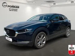 Blau Gebraucht 2023 Mazda CX-30 Exclusive-Line SUV | 24.990 € (Fairer Preis)