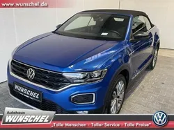 Blau Gebraucht 2021 VW T-Roc Cabriolet Active Cabrio | 25.990 € (Fairer Preis)