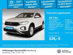 0q pure white Gebraucht 2024 VW T-Roc Life SUV | 21.680 € (Guter Preis)
