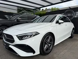 Polarweiss Gebraucht 2024 Mercedes A200 AMG line Limousine | 34.500 € (Etwas zu teuer)