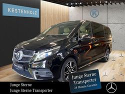 Obsidianschwarz Gebraucht 2024 Mercedes V300 Exclusive Van / Kleinbus | 81.990 € (Teuer)
