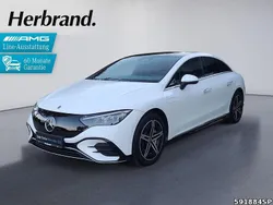 Unilack polarweiß Gebraucht 2023 Mercedes EQE300 AMG Limousine | 43.490 € (Guter Preis)