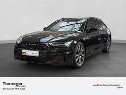 Mythosschwarz metallic Gebraucht 2024 Audi A6 S-Line Kombi | 54.170 € (Teuer)