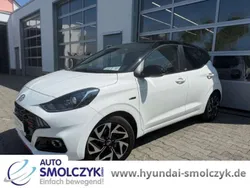 Polar white/ black / sol Gebraucht 2020 Hyundai i10 N Line Kleinwagen | 11.990 €