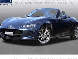Deep crystal blue (blau) Gebraucht 2025 Mazda MX5 Exclusive-Line Cabrio | 34.222 € (Teuer)