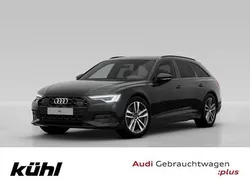 Mythosschwarz metallic Gebraucht 2024 Audi A6 Advanced Kombi | 50.690 €