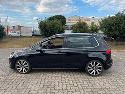 Schwarz Gebraucht 2015 VW Golf Sportsvan R-line Van / Kleinbus | 12.900 € (Guter Preis)
