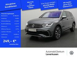 Grau Gebraucht 2022 VW Tiguan Allspace R-line SUV | 36.988 € (Etwas zu teuer)