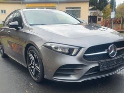 Grau Gebraucht 2021 Mercedes A180 AMG line Limousine | 21.900 € (Guter Preis)
