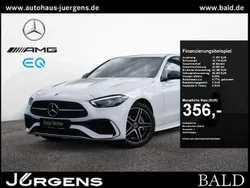Weiss unilack polarweiss Gebraucht 2023 Mercedes C180 AMG Limousine | 40.770 € (Etwas zu teuer)