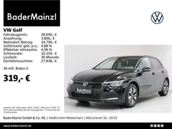 Grenadillschwarz metallic (metallic) Gebraucht 2024 VW Golf VIII Move Limousine | 28.690 € (Fairer Preis)