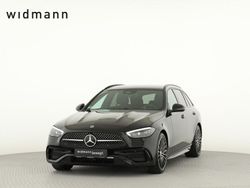 Metalliclack obsidianschwarz Gebraucht 2024 Mercedes C200 AMG Kombi | 43.850 € (Teuer)