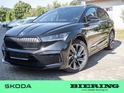 Schwarz Gebraucht 2023 Skoda Enyaq iV SportLine SUV | 37.990 € (Fairer Preis)
