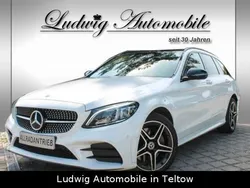 Polarweiss Gebraucht 2019 Mercedes C400 AMG line Kombi | 31.500 € (Fairer Preis)