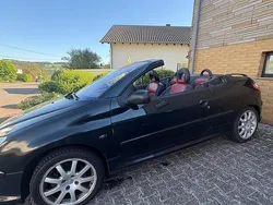Schwarz Gebraucht 2004 Peugeot 206 CC Cabrio | 700 €