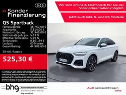 Gletscherweiß metallic Gebraucht 2022 Audi Q5 S-Line SUV | 38.760 € (Teuer)