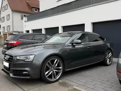 Grau Gebraucht 2016 Audi A5 Sportback S-Line Limousine | 18.700 € (Fairer Preis)
