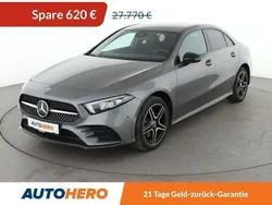 Grau Gebraucht 2021 Mercedes A250 AMG line Limousine | 27.150 € (Fairer Preis)