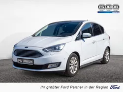 Weiß Gebraucht 2018 Ford C-MAX Titanium Van / Kleinbus | 17.500 € (Fairer Preis)
