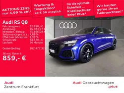 Blau Gebraucht 2022 Audi RS Q8 Sport SUV | 92.850 € (Guter Preis)
