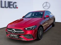 Rot Gebraucht 2024 Mercedes C200 Advanced Limousine | 45.970 € (Teuer)