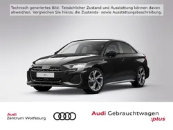 Mythosschwarz metallic Gebraucht 2025 Audi A3 S-Line Limousine | 35.980 € (Guter Preis)