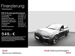 Grau Gebraucht 2024 Audi RS6 Performance Kombi | 122.990 €