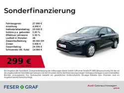 Brillantschwarz Gebraucht 2024 Audi A3 Ambiente Limousine | 27.990 € (Superpreis)