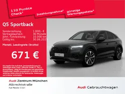 Mythosschwarz metallic Gebraucht 2024 Audi Q5 Sportback S-Line SUV | 64.374 €