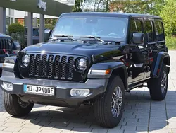 Schwarz Gebraucht 2023 Jeep Wrangler Sahara SUV | 69.900 € (Etwas zu teuer)