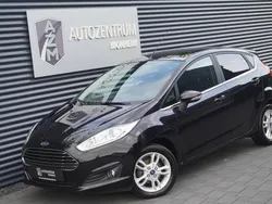 Pantherschwarz metallic Gebraucht 2016 Ford Fiesta Titanium Kleinwagen | 7.990 € (Fairer Preis)