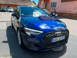 Blau Gebraucht 2023 Audi A3 Sportback S-Line Limousine | 29.750 € (Fairer Preis)