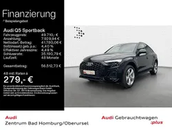 Schwarz Gebraucht 2024 Audi Q5 Sportback S-Line SUV | 49.710 € (Fairer Preis)