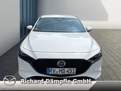 Arctic white Gebraucht 2024 Mazda 3 Exclusive Limousine | 24.995 € (Fairer Preis)