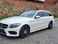 Weiß Gebraucht 2015 Mercedes C400 AMG line Kombi | 20.499 € (Fairer Preis)