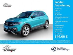 Makenatürkis metallic Gebraucht 2022 VW T-Cross Style SUV | 17.975 € (Fairer Preis)