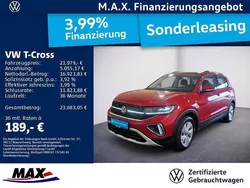 Kings red metallic (metallic) Gebraucht 2024 VW T-Cross Life SUV | 21.979 € (Fairer Preis)
