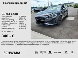 Asphalt blau metallic Gebraucht 2022 Cupra Leon VZ Kombi | 32.490 € (Fairer Preis)