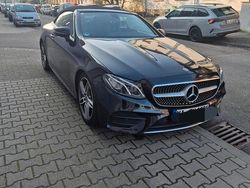 Schwarz Gebraucht 2017 Mercedes E220 AMG line Cabrio | 27.900 € (Guter Preis)