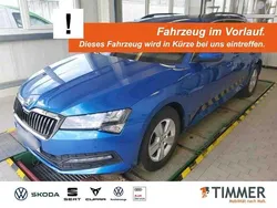 Raceblau metallic Gebraucht 2022 Skoda Superb Ambition Kombi | 26.260 € (Fairer Preis)