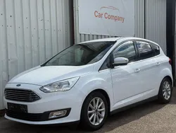 Weiß Gebraucht 2017 Ford C-MAX Titanium Van / Kleinbus | 9.490 € (Guter Preis)